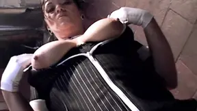 Wild German lady gets gangbanged by big black cocks