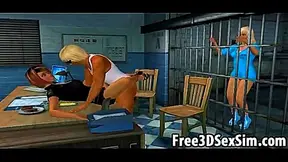 Busty Inmates Share Steamy Lesbian Encounter Behind Prison Walls