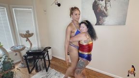 Super Villain Kendra Allure vs "Not So Super" Kim Chi