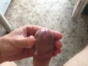 Cumshot in slowmotion