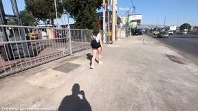 From the street directly in his BDSM room, BEAUTIFUL blonde fucked hard in bdsm room by stranger that she meets on the street