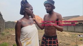 Nasty bitch almost get caught cheating on her husband with her neighbour.