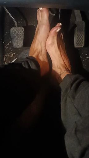 VIDEO FETISH PEDAL PUMPING #2 🚘👣