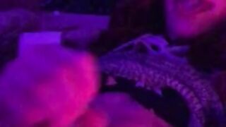 Trans damsel spunking