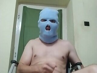 German boy in wheelchair masturbating