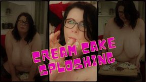 Cream Cake Sploshing Fun wmv