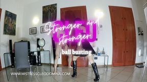 Cleo Domina - Ballbusting! Stronger & stronger