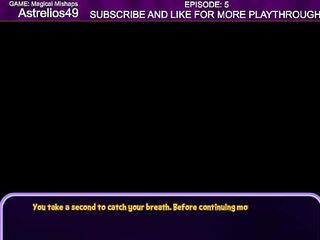 Magical Mishaps - Movie scene 5 I Giantess Comics Visual Novel Game