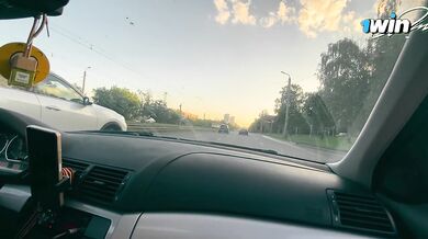 Talking, shopping, picking out a dress for a Russian hottie.