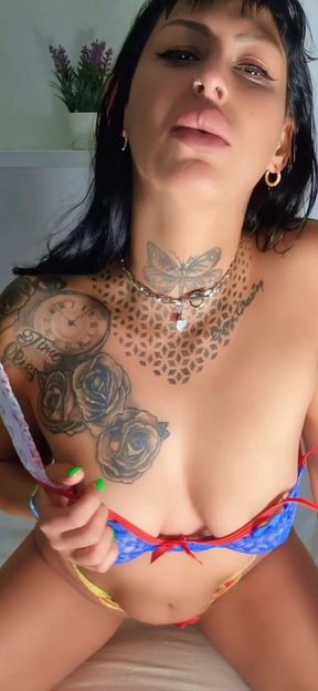 Louise Ebony Dirty Talk Tease!