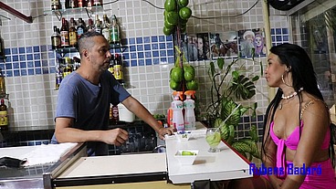 Tomei uma caipirinha do Rubens Badaró e acabei dando o cu bem gostoso - Amaya Takayo