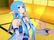 Asuna (ALO version) - Sword Art Online / SAO - 3D Hentai