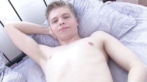 Adorable 18yo Boy Cums HARD!