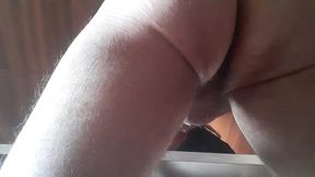 17 minutes of hogtied extreme blowjob and deepthroat with massive oral creampie