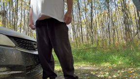 Blowjob in public