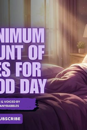 Audio a Minimum Amount of Kisses for a Good Day