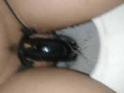 Pipí en mi jaulita, se escurre por todos lados