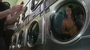 Filthy Whore Fucked At The Laundromat - PublicDisgrace