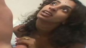 Curly-haired Indian babe gets her pussy licked by her horny doctor