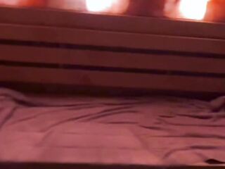 Stranger twink sucked large ramrod in sauna