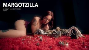 Margotzilla (4K): Giantess rampage