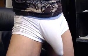 Massive thick long un cut cock and balls