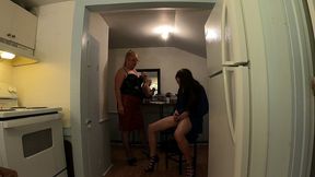 guy sissified for girls night out