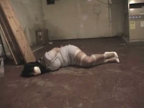 My hot black haired housemaid loves bondage and submission