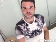 Hairy & Uncut Sexy Amateur Jock 360 Degree Orientation & Hairy Cum Explosion Of Himself