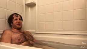 hairy dude farts in tub gay joi