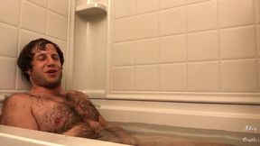 hairy dude farts in tub gay joi