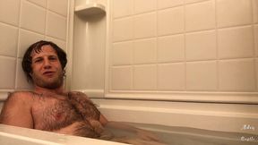 hairy dude farts in tub gay joi