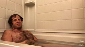 hairy dude farts in tub gay joi