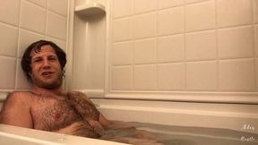 hairy dude farts in tub gay joi