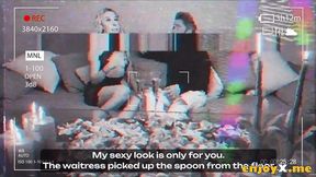 Sultry Russian couple shows off their dirty skills with amazing blowjob and rimming
