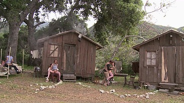 Amber Rayne, Hannah West And Kaci Star In Outdooor Gangbang