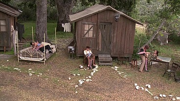 Amber Rayne, Hannah West And Kaci Star In Outdooor Gangbang