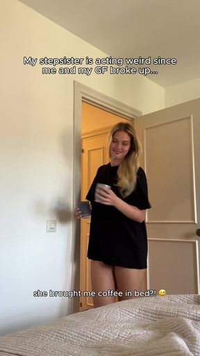 Amateur with big tits and ass exposes herself in a naughty solo scene.