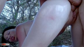anal in the woods with mademoiselle justine during an episode of culanta
