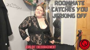 Roomate Catches You Jerking Off POV - JOE - CurvyRedhead - WMV