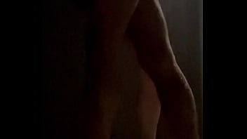 Spying nice ass and pissing in the gym public showers