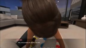 Horny Anime Babe Sucks Dick Hard While Solving Puzzles in Steamy Erotic Scene