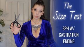 Size Test - SPH Realistic POV Castration Penectomy Ending