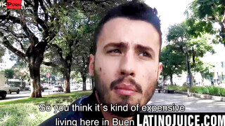 Latino Stallion Hires Himself Out for Quick Cash  Satisfies His POV Desire