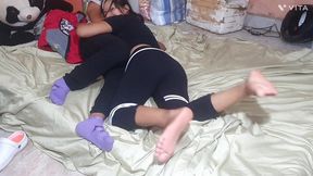 mis amigas lesbianas me invitaron