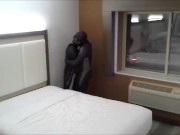 frogmen cums on frogman at hotel window