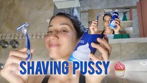 Traditional pussy shaving