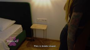 effy lil seduces her step sister s boyfriend in their shared hotel bed right beside her unaware step sister