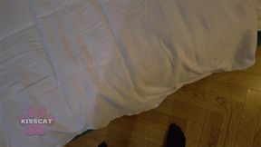 effy lil seduces her step sister s boyfriend in their shared hotel bed right beside her unaware step sister