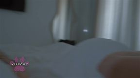 effy lil seduces her step sister s boyfriend in their shared hotel bed right beside her unaware step sister